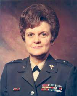 old photo of a woman in uniform