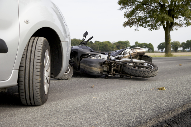what is the main cause of motorcycle accidents