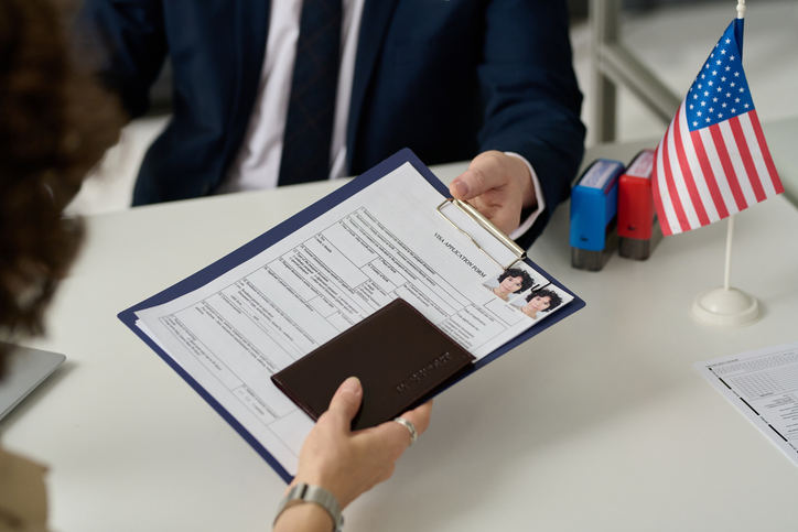 handing visa application in US Immigration office - what happens if you divorce during the immigration process?